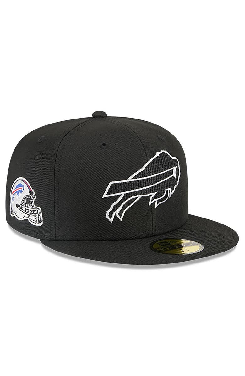 New Era x Alpha Industries Men's New Era x Alpha Industries Black Buffalo Bills 59FIFTY Fitted Hat, Alternate, color, Black