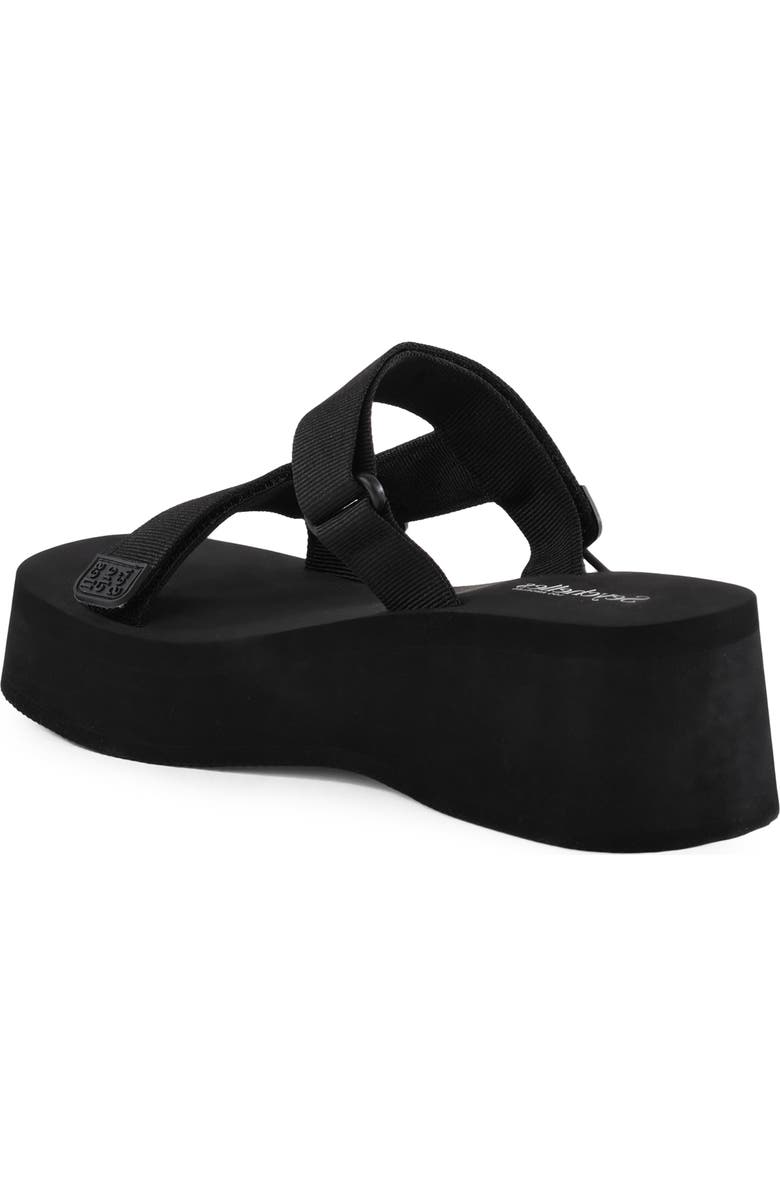 Seychelles Skip To Me Platform Sandal, Alternate, color, Black