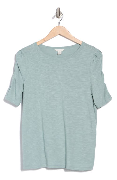 Caslon ® Ruched Sleeve T-shirt In Multi