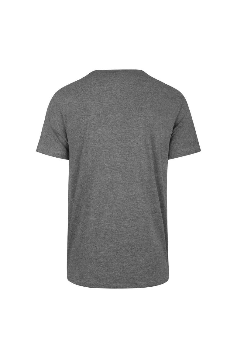 '47 Men's '47 Heather Gray Kansas City Chiefs Chiefs Kingdom Super Rival T-Shirt, Alternate, color,