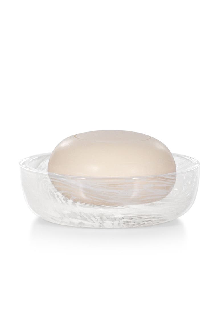 Nuvola Cloud Soap Dish, Main, color, WHITE