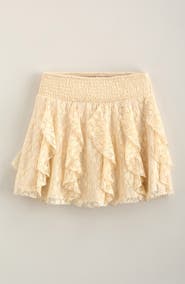 Treasure & Bond Kids' Tiered Lace Skort