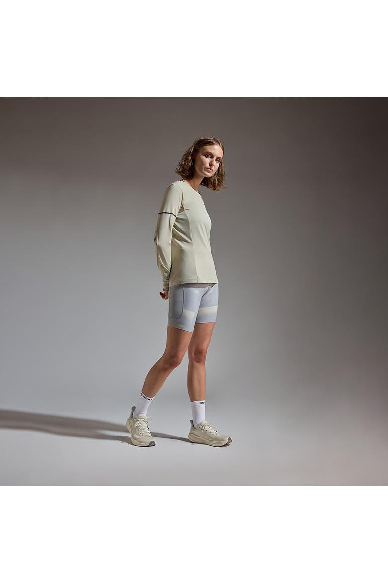 Concurve Cloud Short Tight - Women's, Alternate, color, Lab Gray/Tech Beige