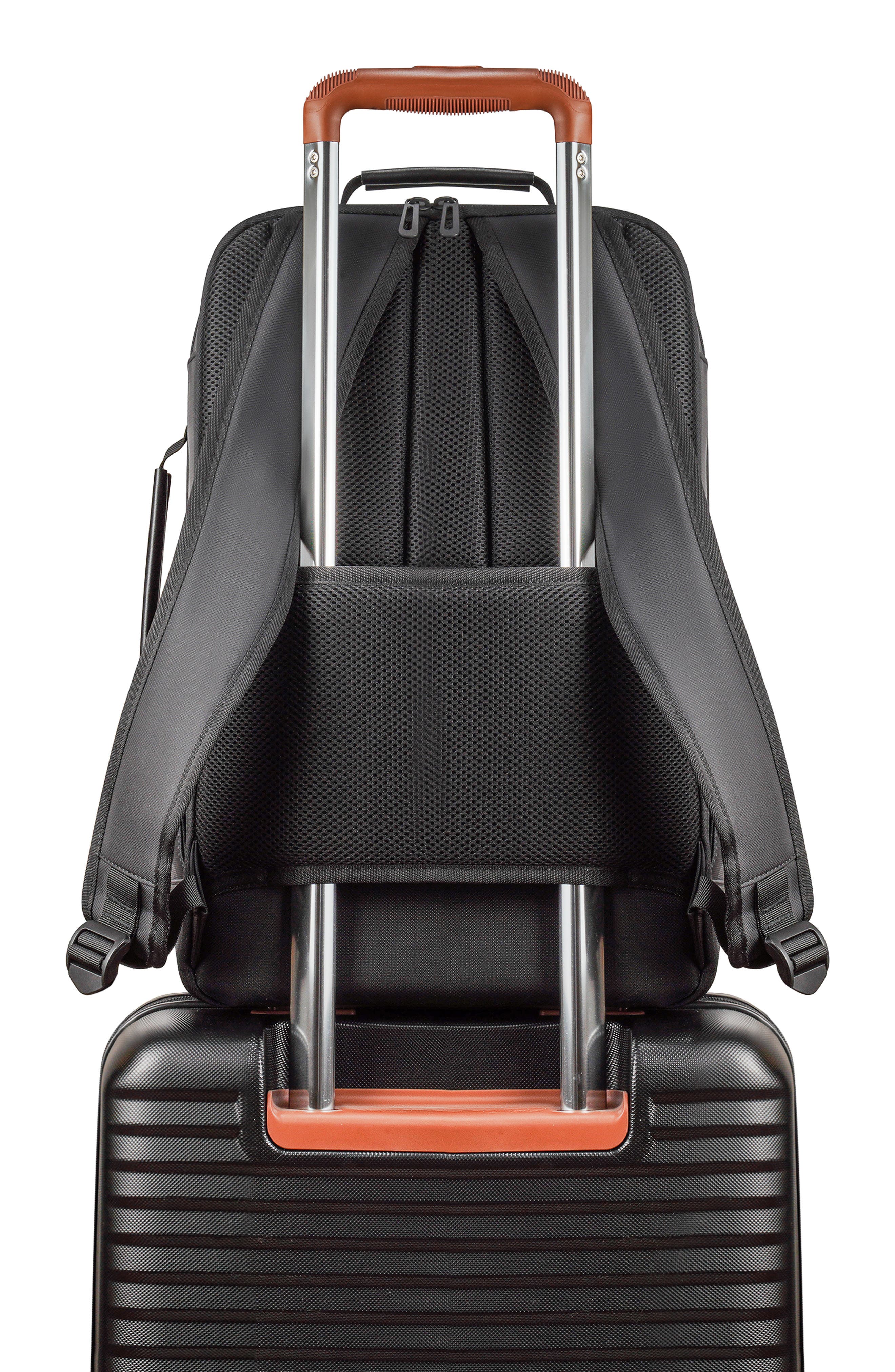 CHAMPS Waterproof Nylon Backpack, Alternate, color, Black