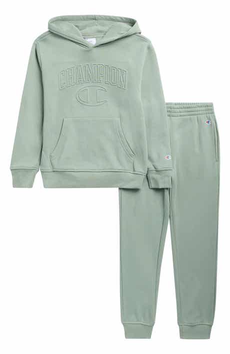 Kids' Embossed Hoode & Joggers Set