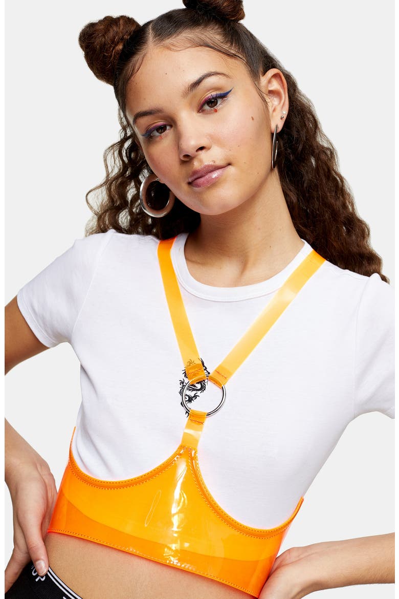 Transparent Harness, Alternate, color, ORANGE