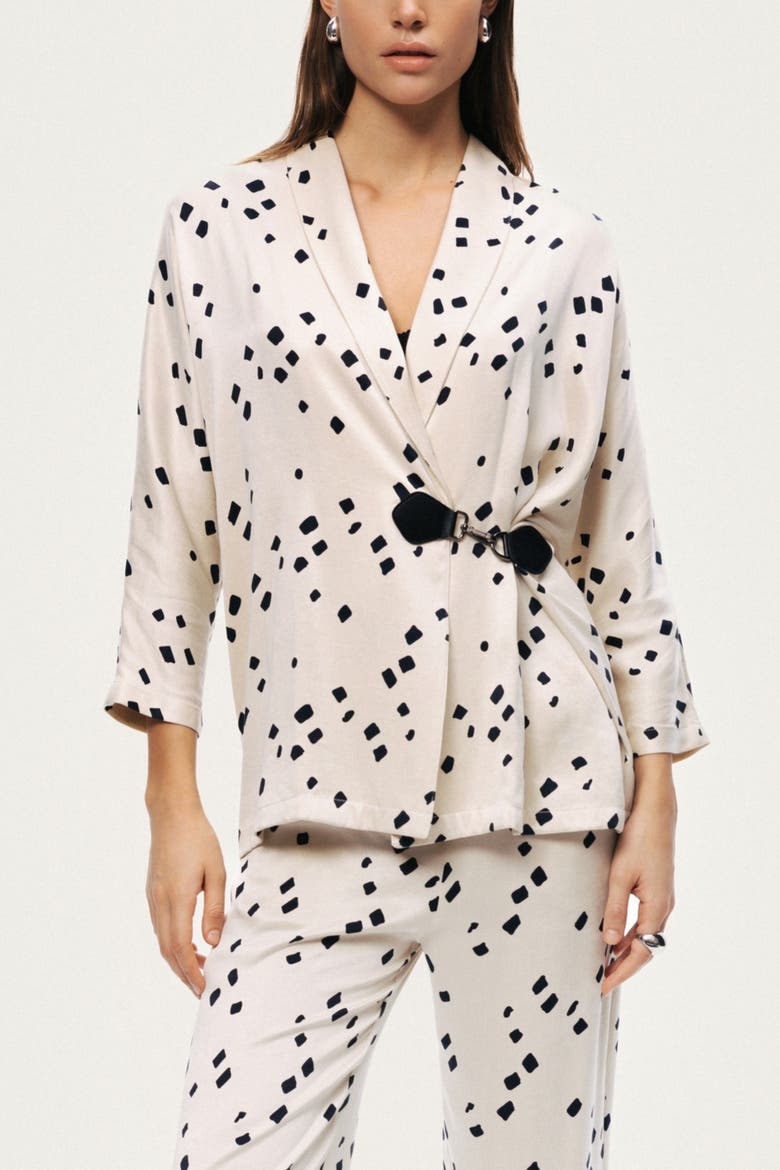 Printed Wrap Jacket, Main, color, Multi-Colored