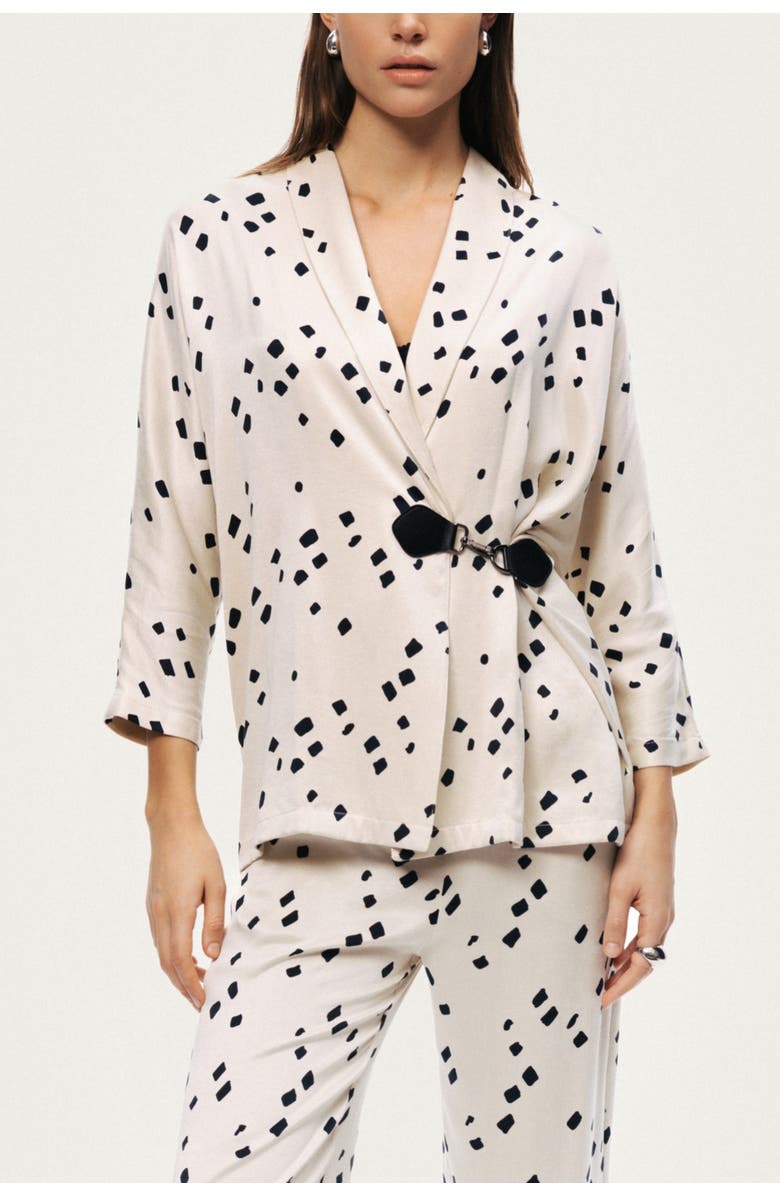 Nocturne Printed Wrap Jacket, Main, color, Multi-Colored