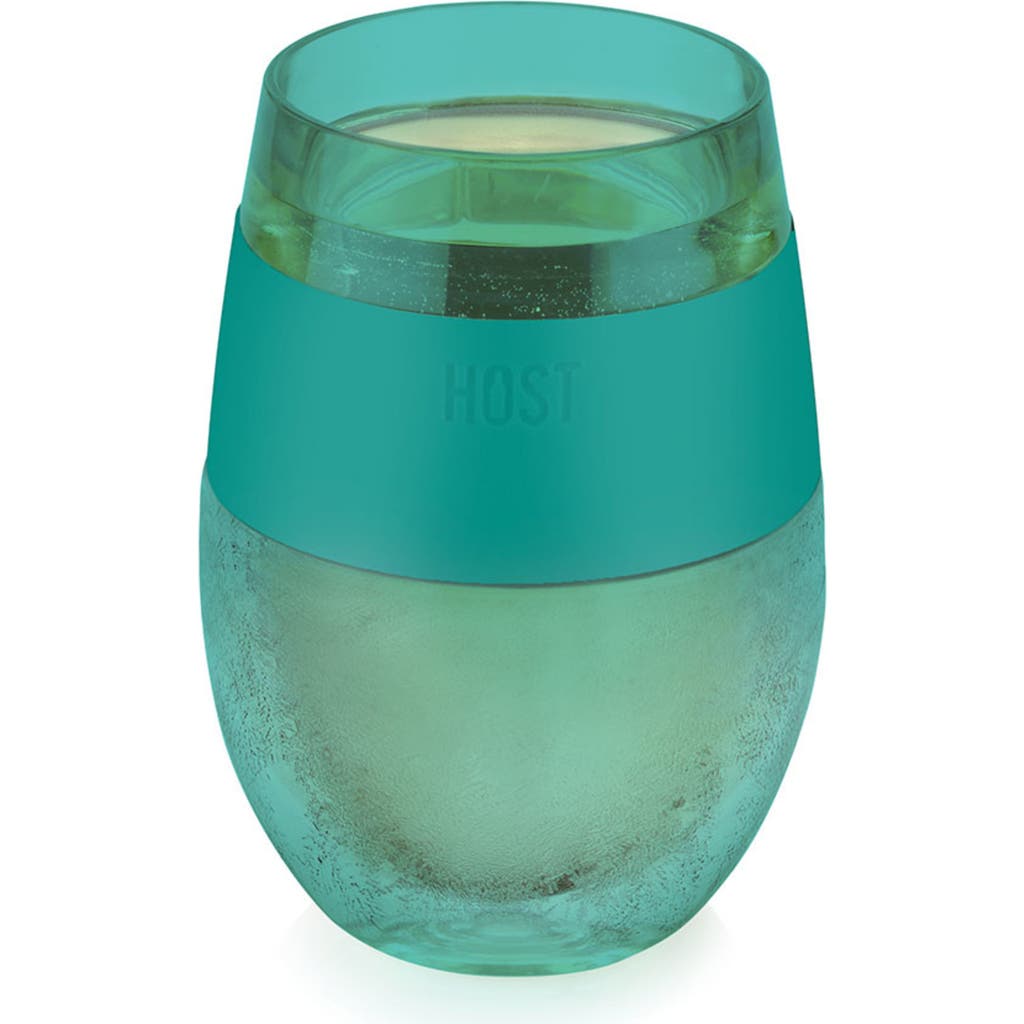 Host Wine Freeze Cooling Cup In Tinted Green