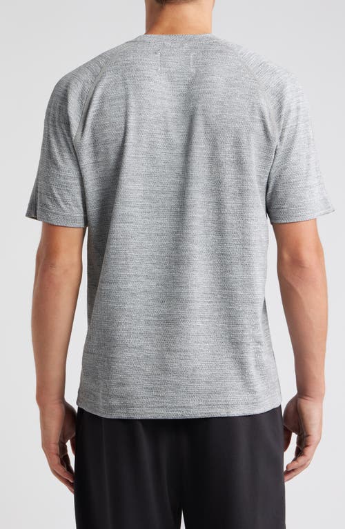 Reigning Champ Solotex® Mesh Tiebreak Performance T-shirt In Gray