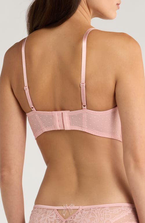 Hunkemoller Hunkemöller Juliette Longline Underwire Bra In Pink