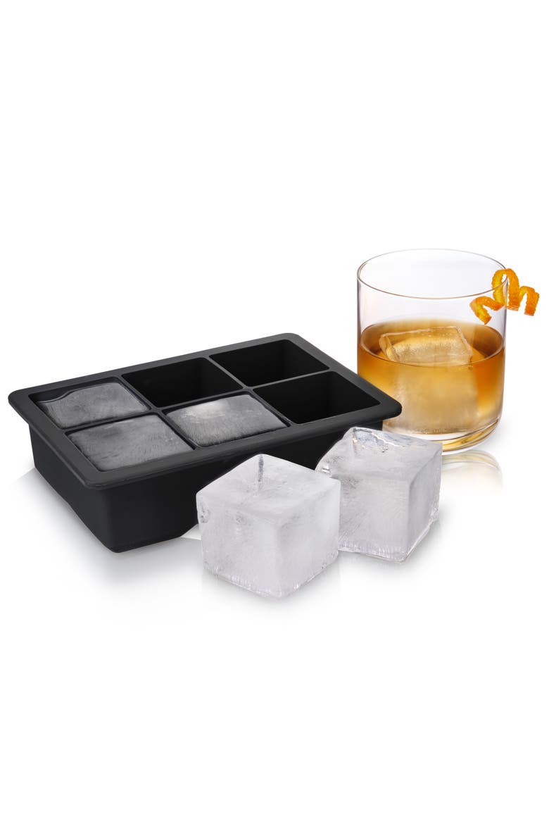 Ice Cube Tray with Lid, Alternate, color, Grey