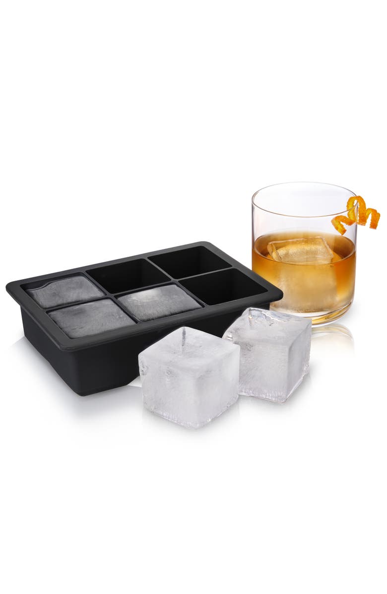 Innovine Ice Cube Tray with Lid, Alternate, color, Grey