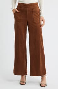 Wit & Wisdom Skyrise Patch Pocket Wide Leg Pants