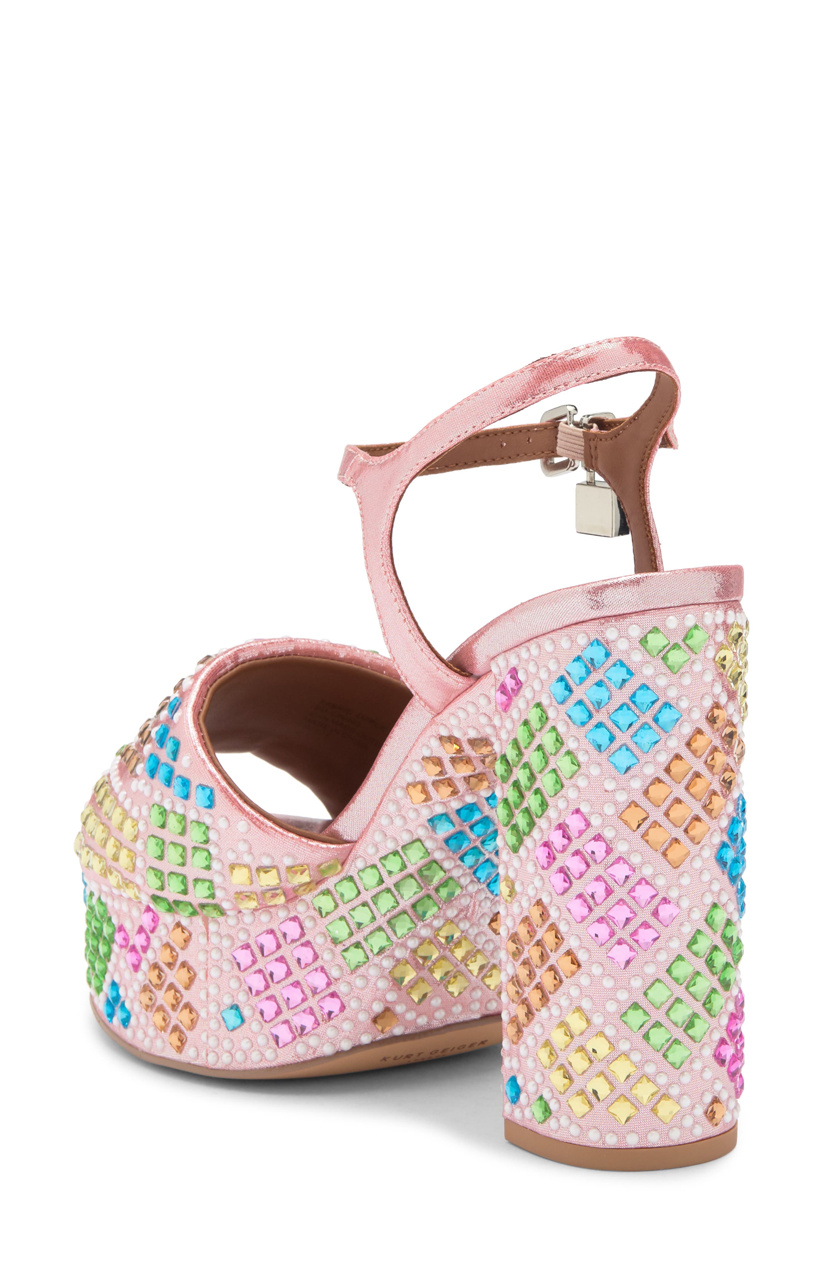 Kurt Geiger London Brixton Platform Sandal, Alternate, color, 