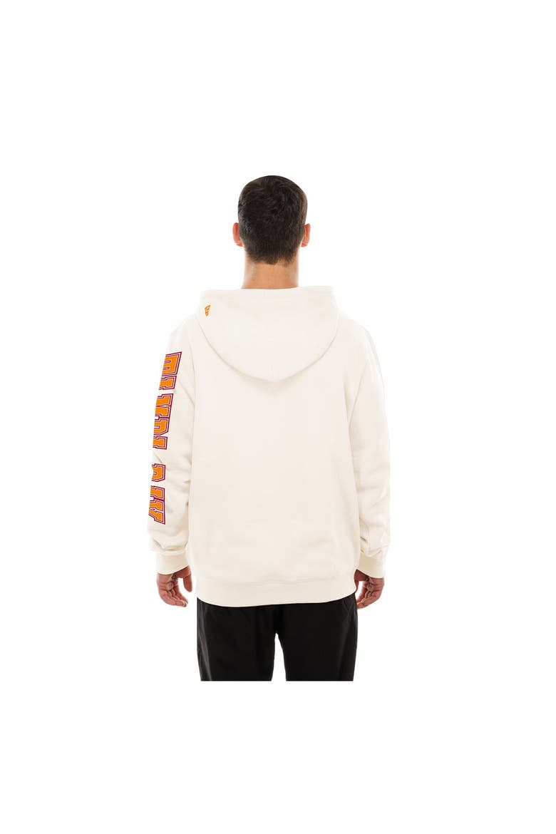Men's New Era  Cream Tampa Bay Buccaneers Dune Dust Hoodie, Alternate, color, Cream