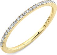 Bony Levy 18K Gold Diamond Stacking Ring