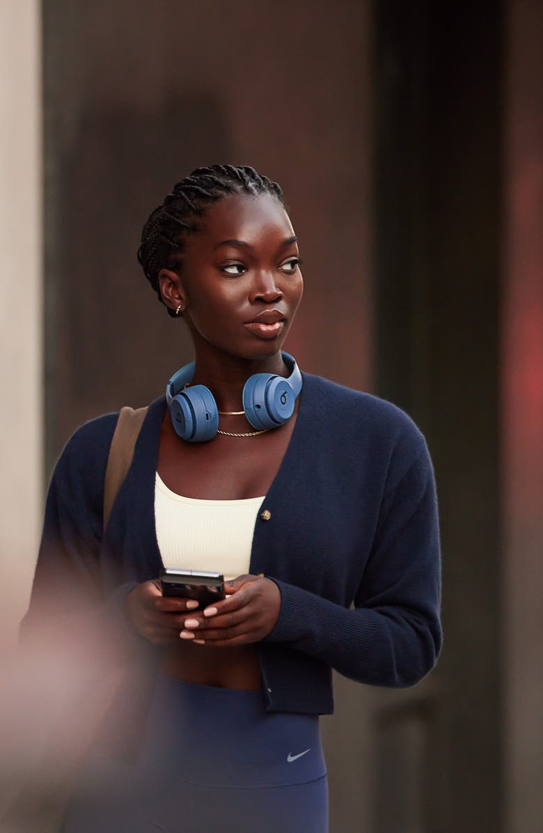 Beats by Dr. Dre<sup>™</sup> Solo 4 Wireless Headphones, Alternate, color, Slate Blue