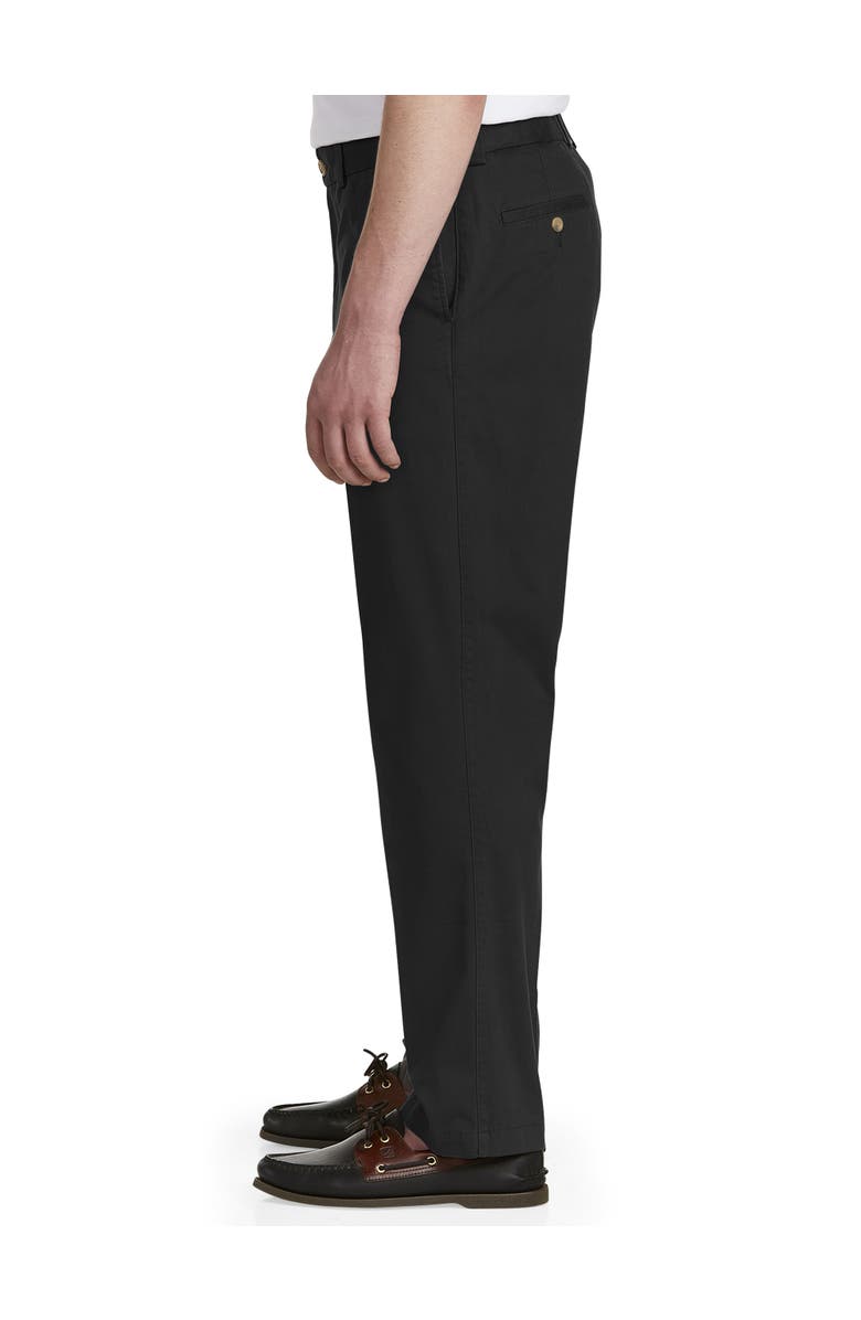 Harbor Bay by DXL Waist-Relaxer Pants, Alternate, color, Black