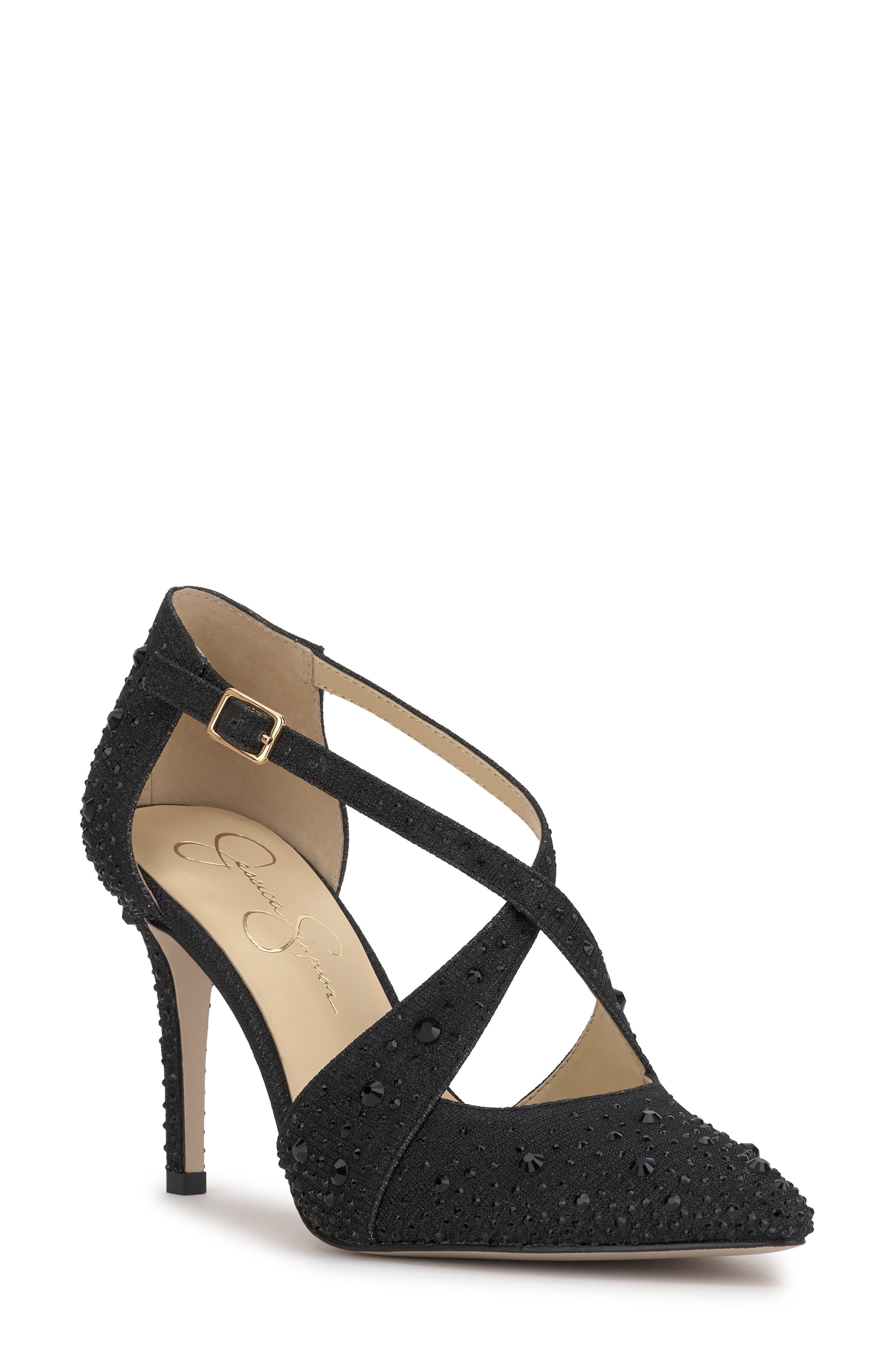 Jessica Simpson Accile Rhinestone Cluster Pump