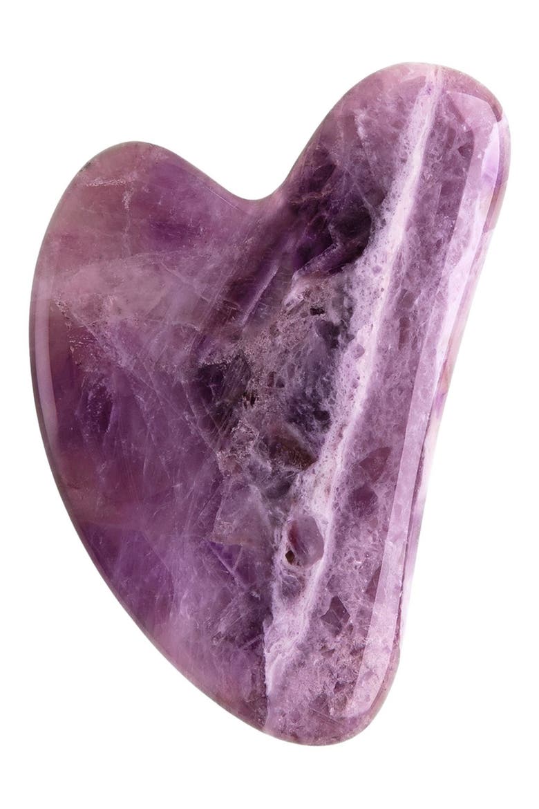 The Amethyst Gua Sha Tool, Main, color, AMETHYST