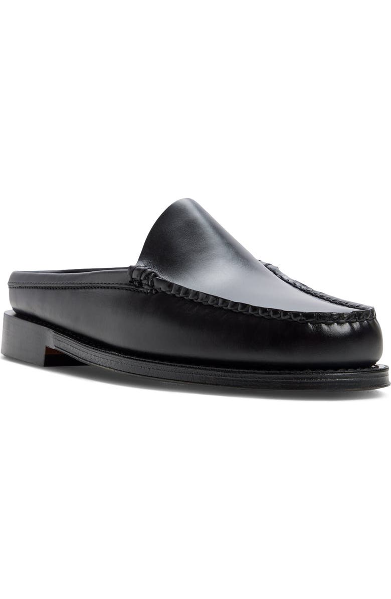 G.H.BASS Beaumont Loafer Mule, Main, color, Black