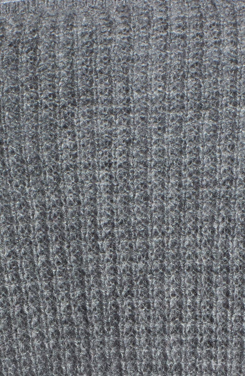 Halogen<sup>®</sup> Waffle Stitch Cashmere V-Neck Sweater, Alternate, color, 