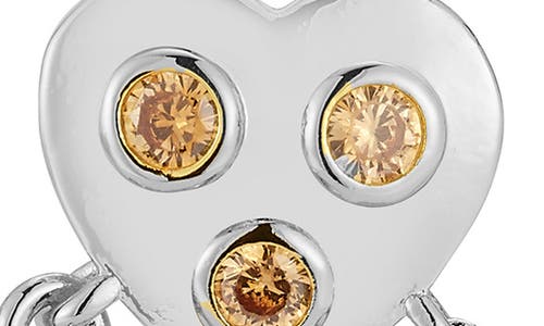 Chloe & Madison Chloe And Madison Suit Dangle Drop Earrings In Silver