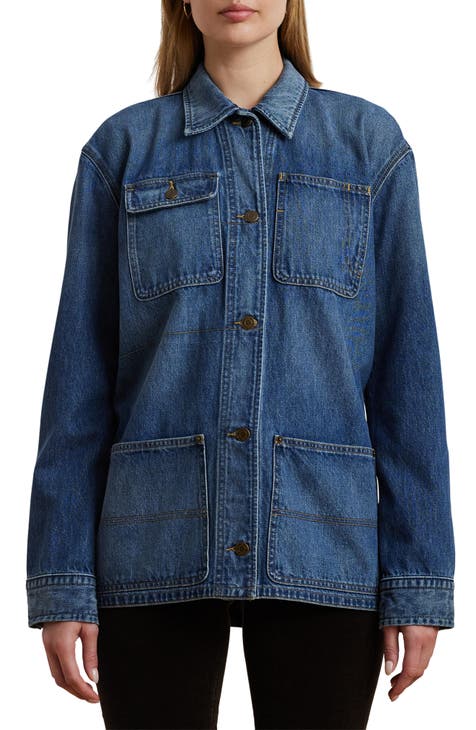 Nordstrom rack womens denim jacket best sale