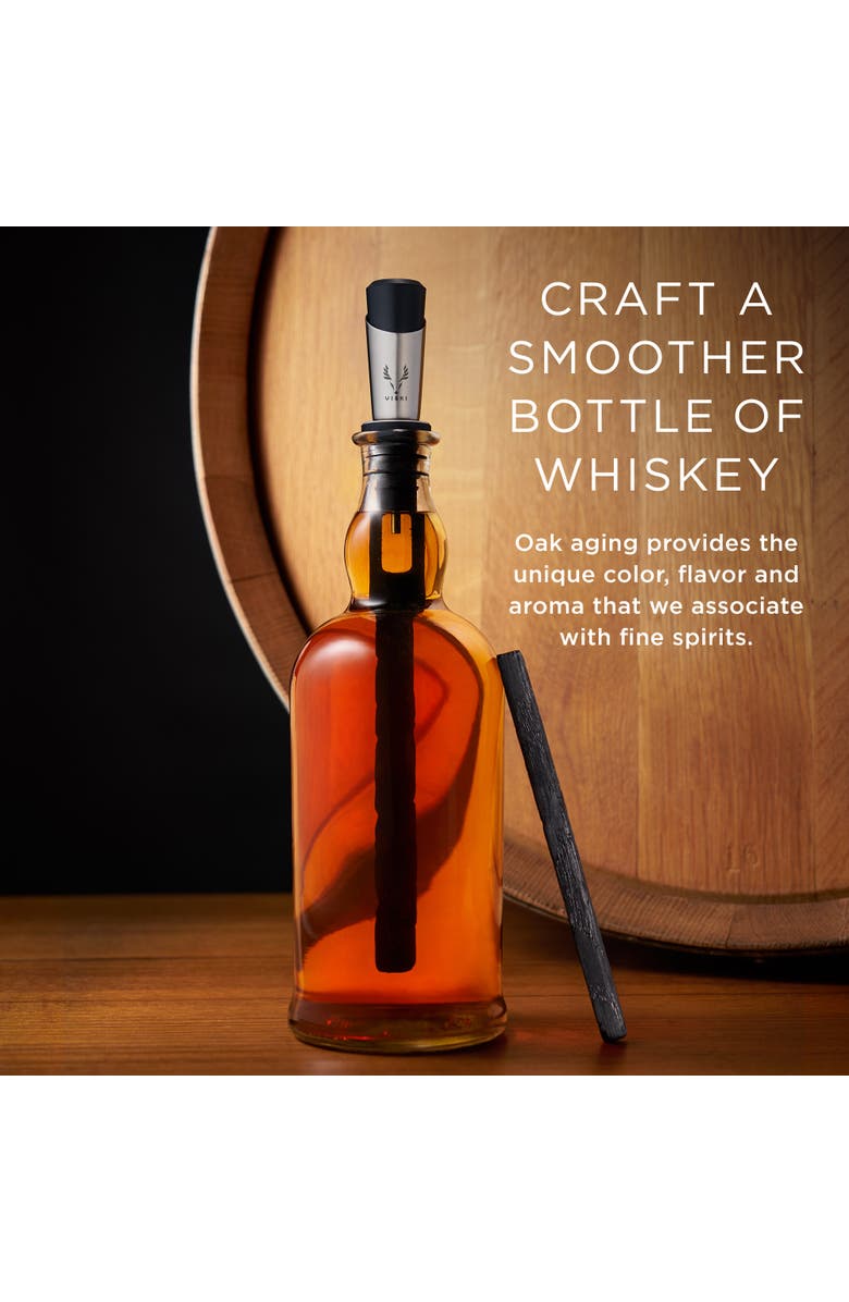 Viski Alchemi Liquor Aging Kit Set of 3, Alternate, color, Black