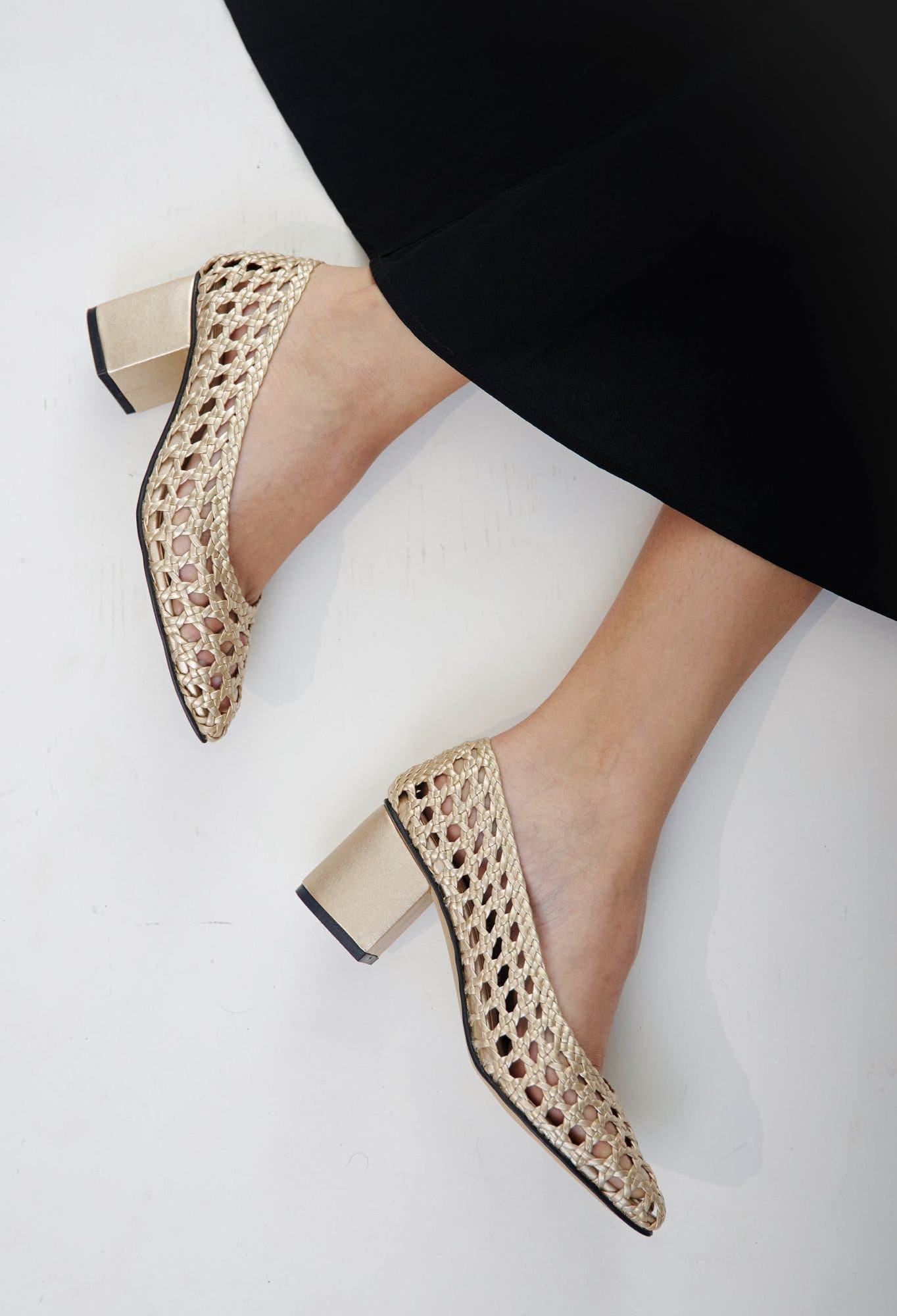 Contessa Craft Heels, Alternate, color, Gold