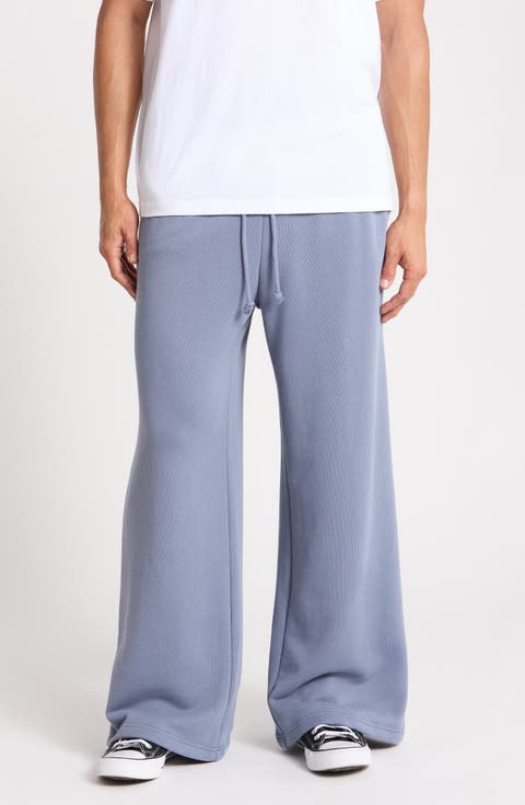 Baggy Cotton Blend Pants