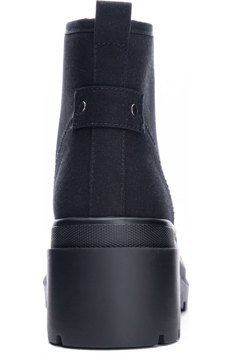 Chinese Laundry Bunny Canvas Combat Boot, Alternate, color,