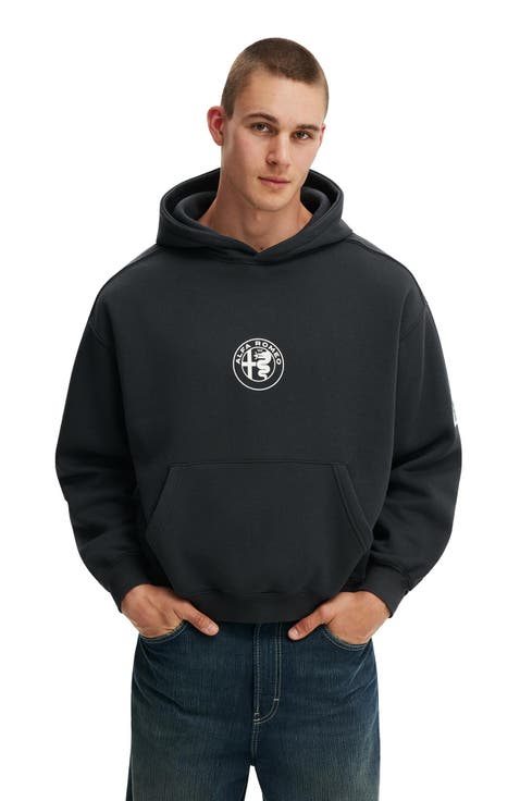 Men's Box Fit Alfa Romeo Hoodie