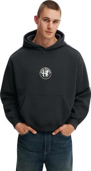 Cotton On Men's Box Fit Alfa Romeo Hoodie