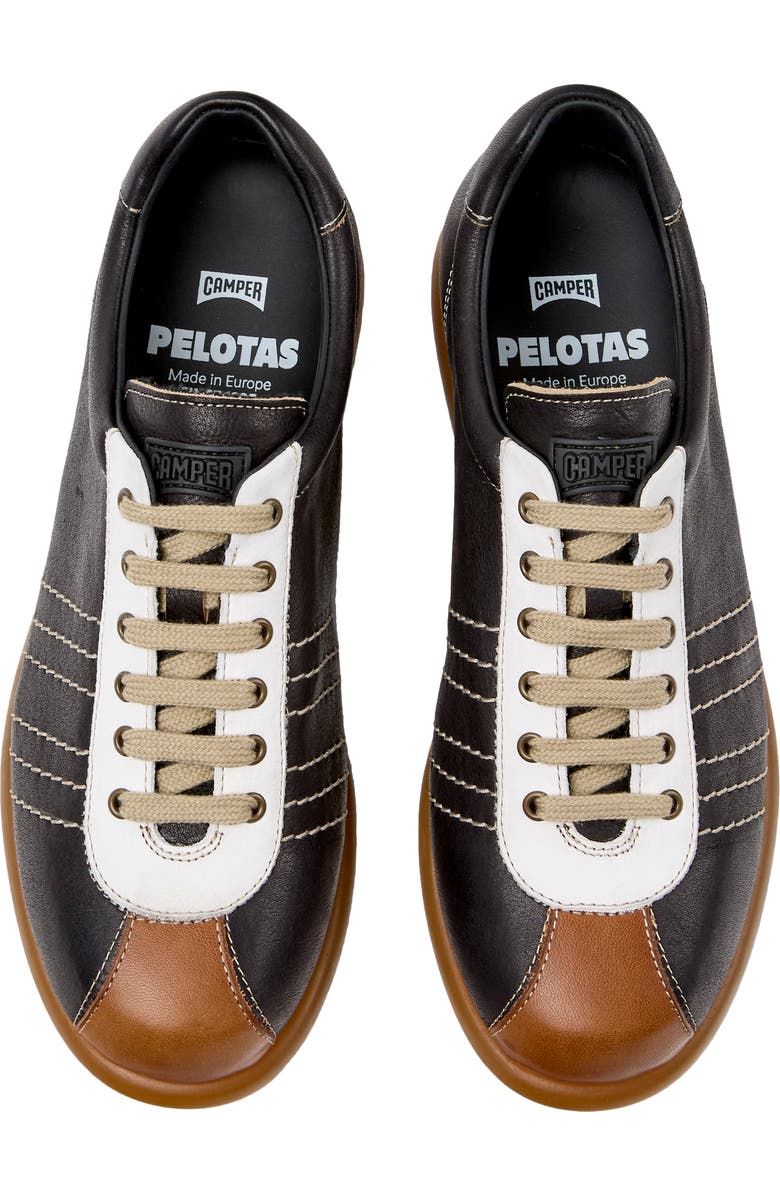 Camper Pelotas Ariel Low Top Sneaker, Alternate, color, Black