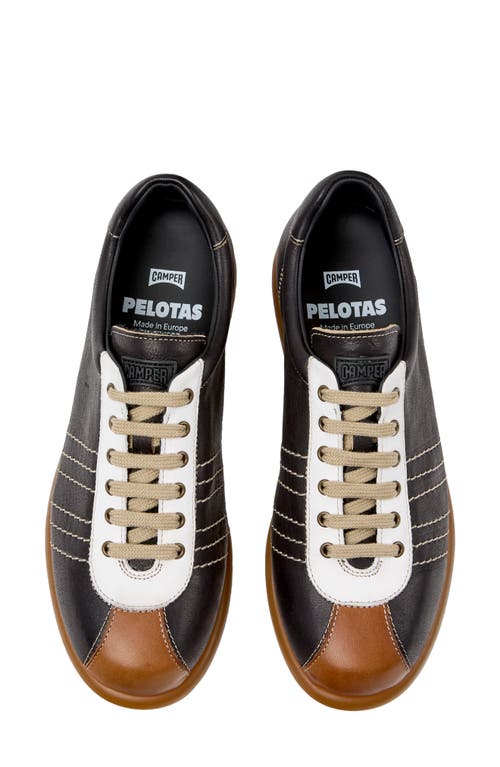 Camper Pelotas Ariel Low Top Sneaker In Black