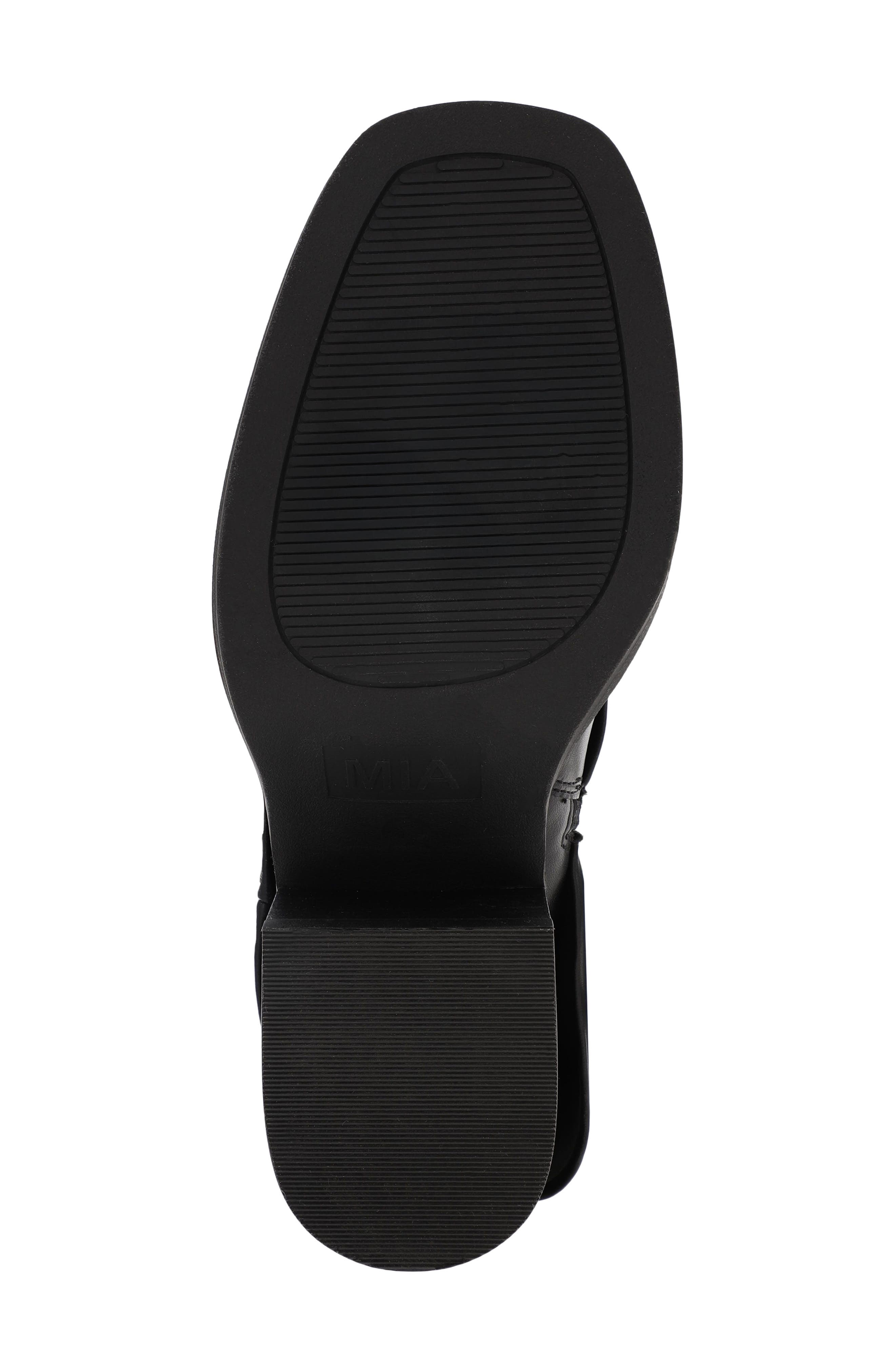 Evertt Foldover Boot, Alternate, color, BLACK