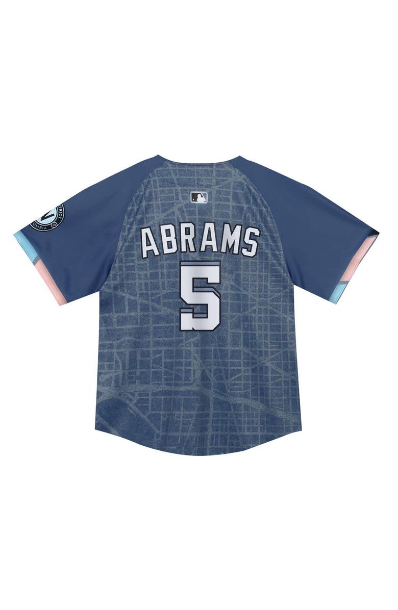 Nike Infant Nike CJ Abrams Blue Washington Nationals City Connect 2025 Limited Jersey, Alternate, color, Blue
