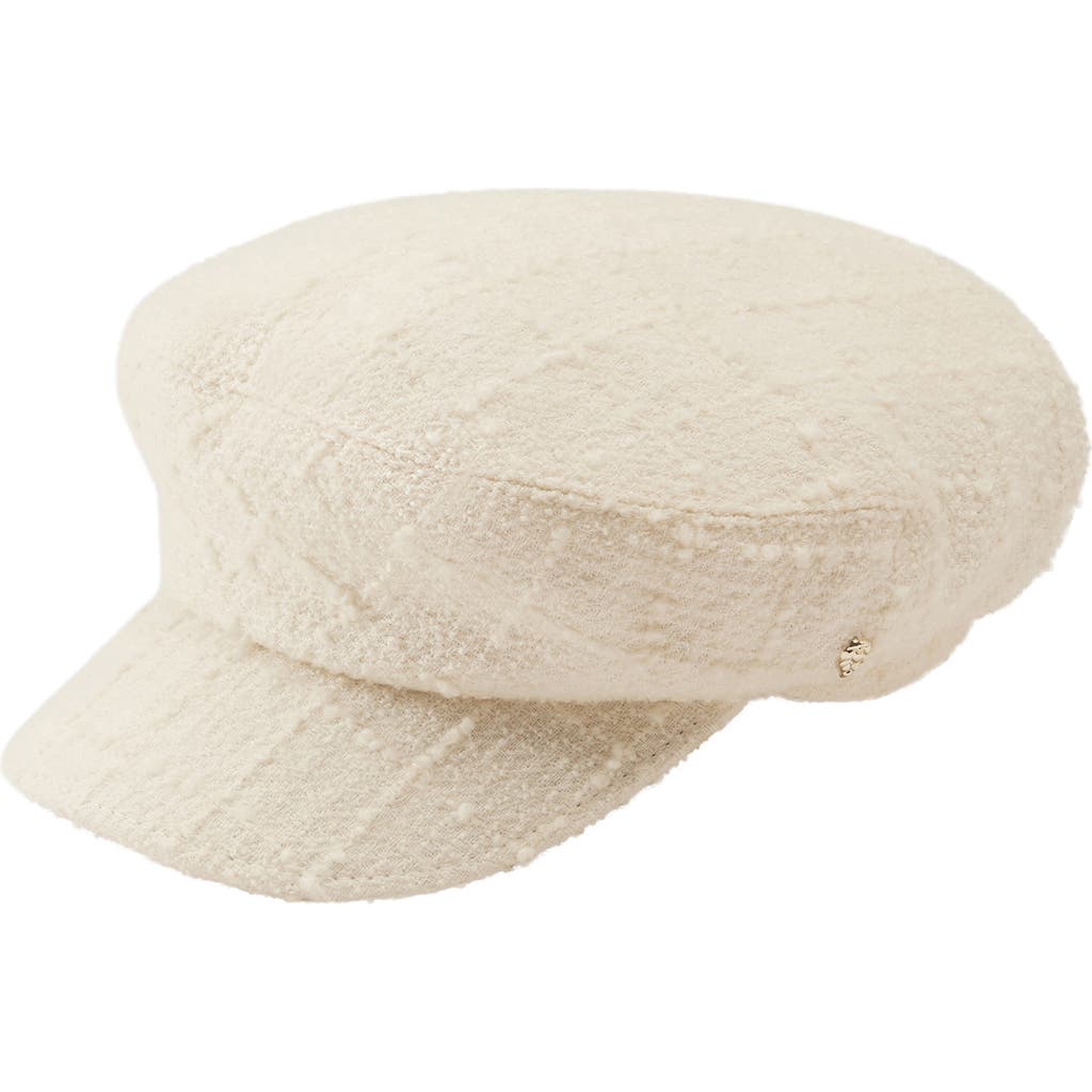 Helen Kaminski Vicky Hat In Wool In White
