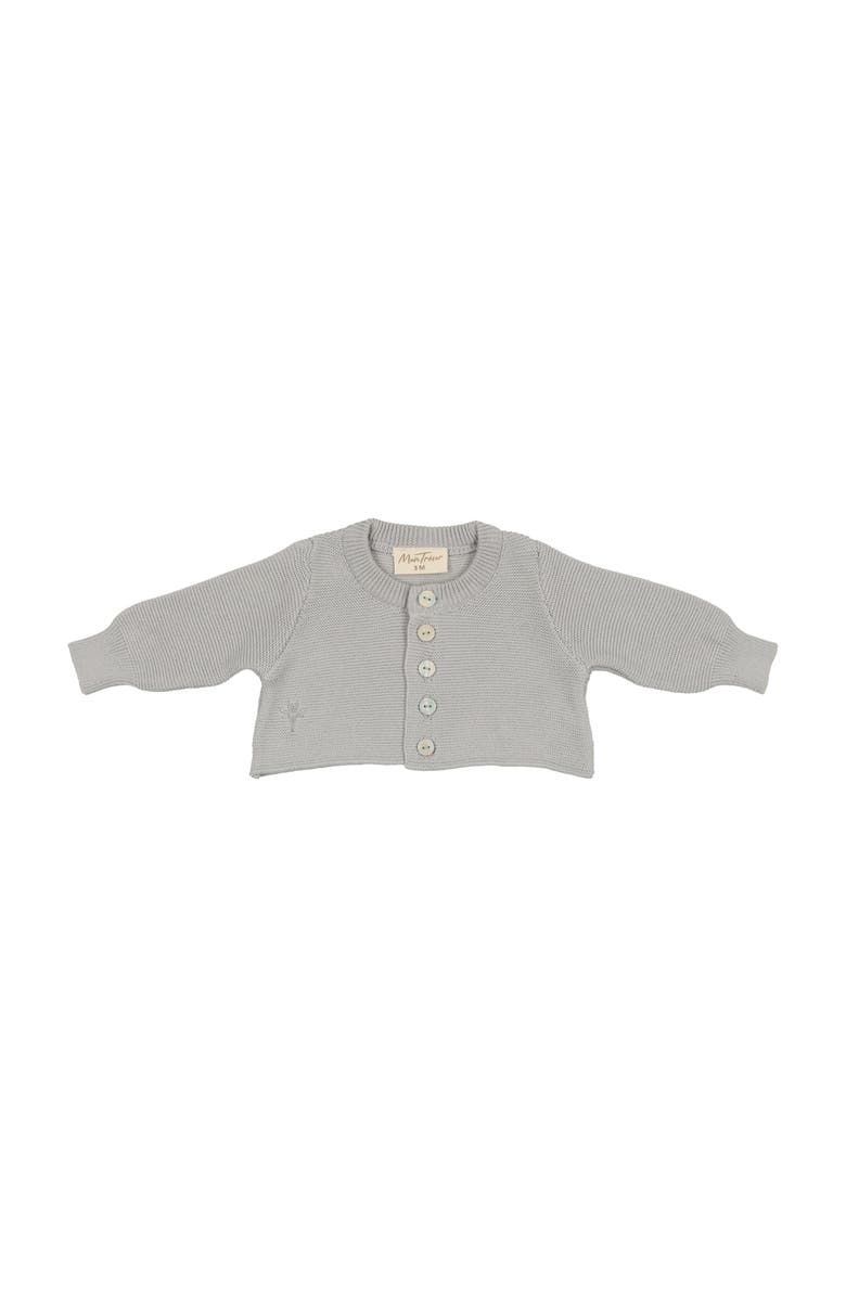 Mon Tresor Bebe Classy Collar Cardigan, Main, color,