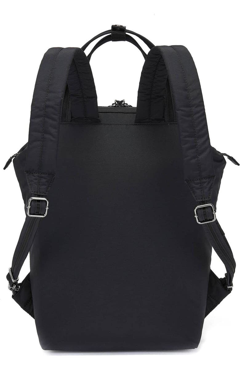 PACSAFE Citysafe CX mini backpack, Alternate, color, Econyl Black