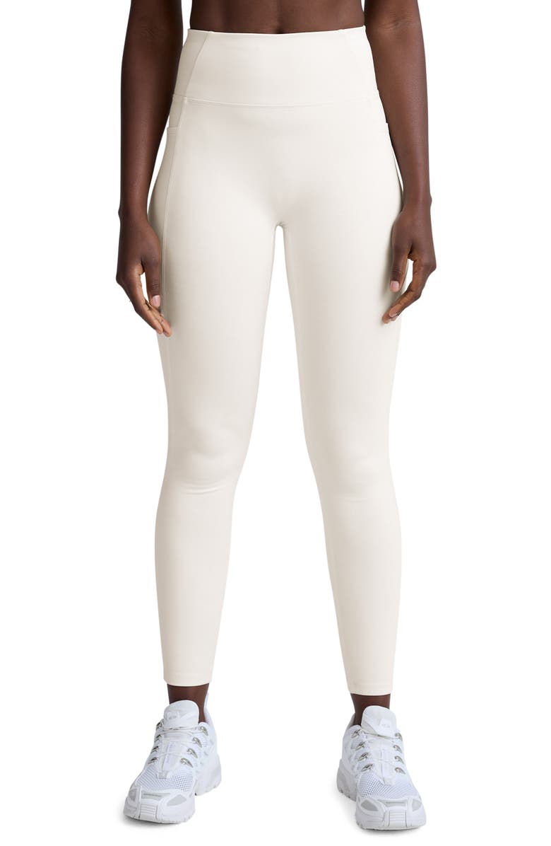 Beyond Yoga Allure Zip Pocket Leggings, Main, color, Glacier