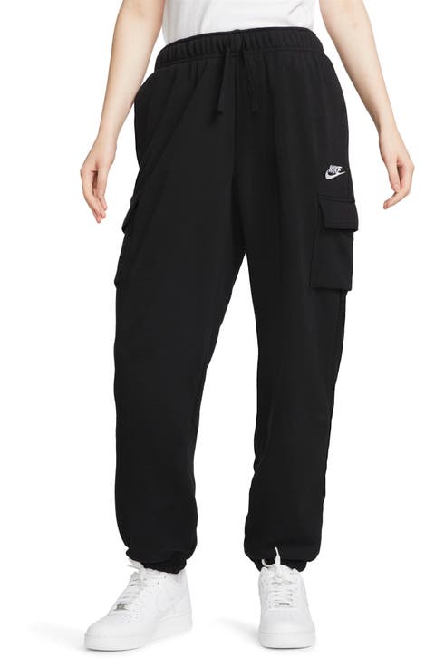 Oversize Fleece Cargo Sweatpants (Short, Regular & Tall)