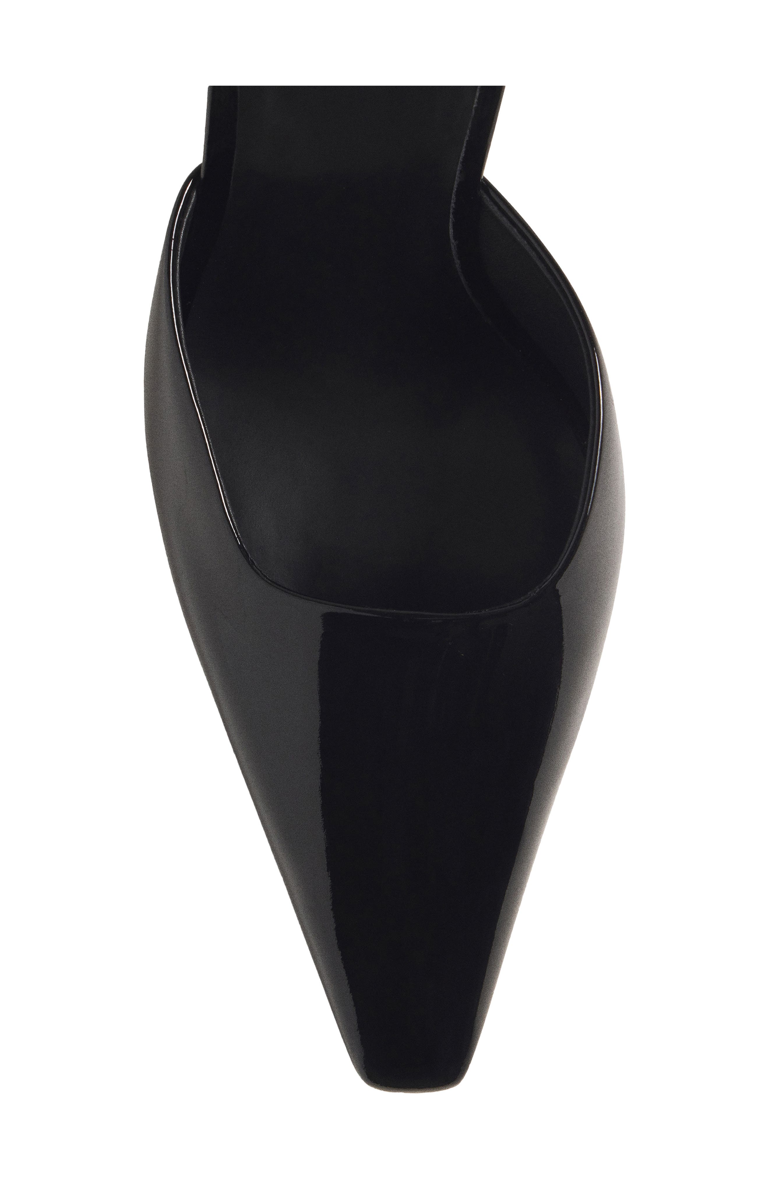 Natasha Leather Wedge Pump, Alternate, color, BLACK PATENT