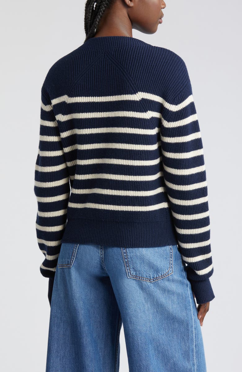 rag & bone Nancy Stripe Sweater, Alternate, color, 