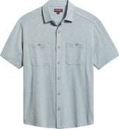 Johnston & Murphy Riley Short Sleeve Button-Up Shirt