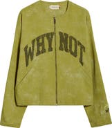 HONOR THE GIFT Twill Washed Front Zip Jacket