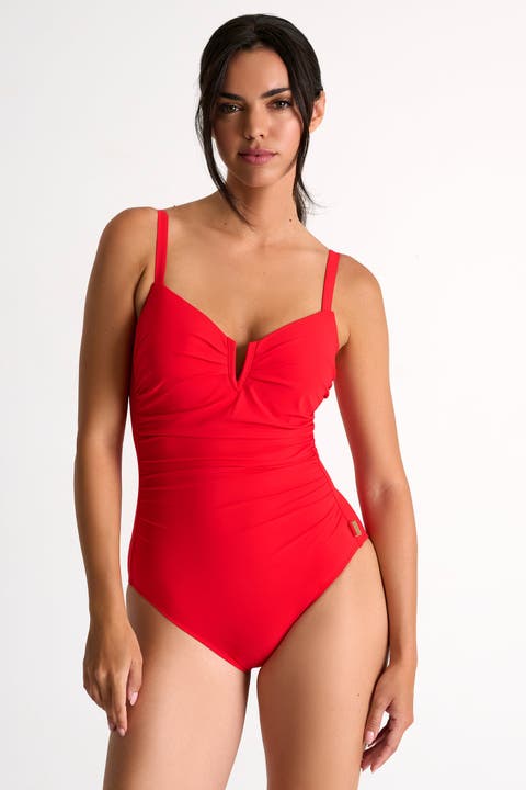 Classic One-Piece Swimsuit
