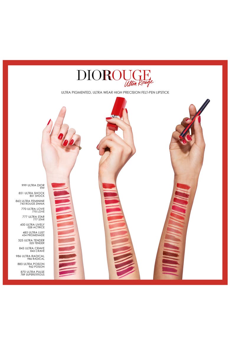 Rouge Dior Ink Lip Liner, Alternate, color, 843 CRAVE